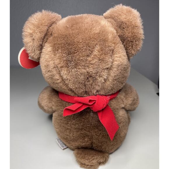 Vintage 1983 GUND Karitas Tender Teddy Plush 9” Brown Bear #2124 With Tags - Picture 4 of 14
